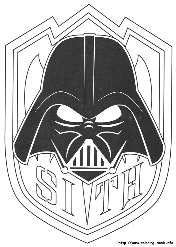 Star Wars coloring picture